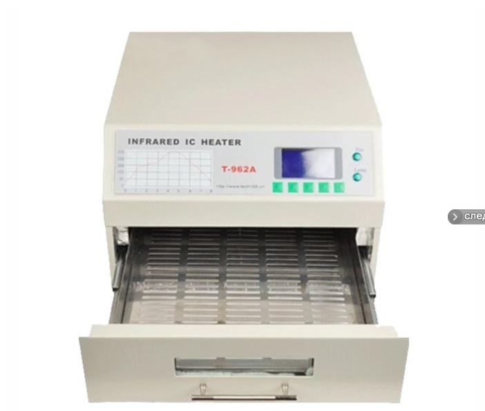 Печь инфракрасная для пайки плат SMD PUHUI T-962A1